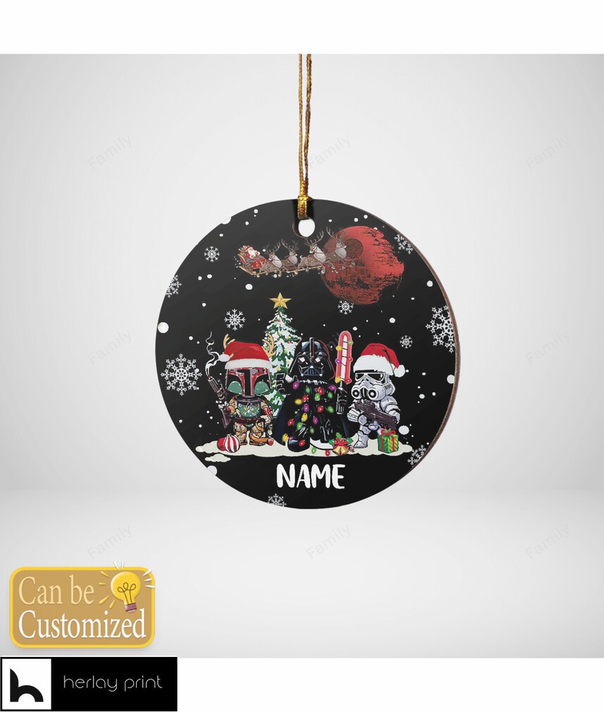 Personalized SW Gift Christmas Ornament