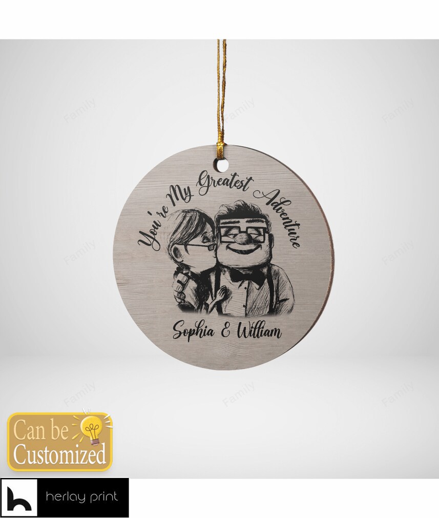 Personalized You're My Greatest Adventure Ornament