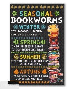 Seasonal Bookworms   Poster