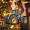 Tractor JCB Fastrac Agriculture Ornament