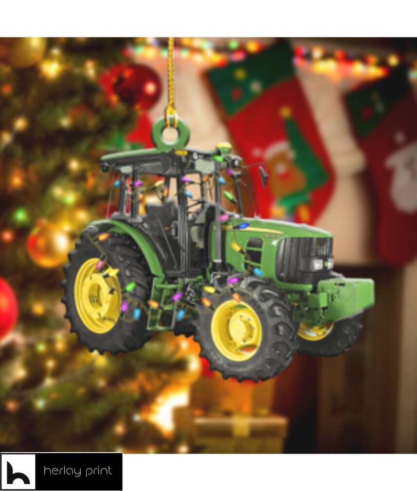 Tractor John Deere 4020   Ornament
