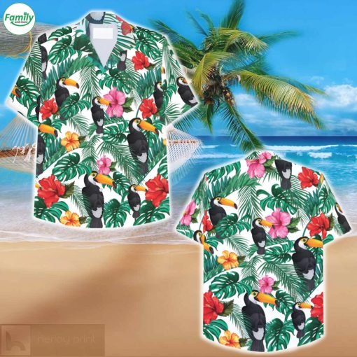 Tropical Toucans Hawaiian Shirt