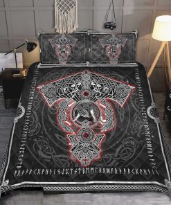 Viking Tattoo All Over Quilt Bedding Set