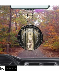 Witch Forest Flat Car Ornament