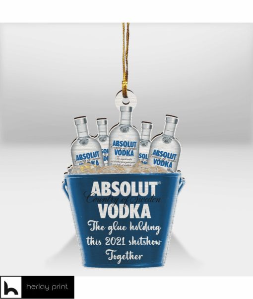 Bucket of Vodka Ornament