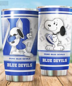 Duke Blue Devils NCAA Snoopy 20Oz, 30Oz Stainless Steel Tumbler