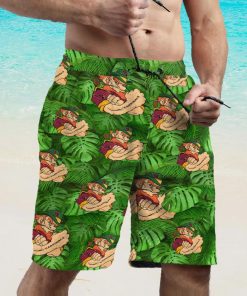 Tampa Bay Buccaneers NFL Leprechaun St. Patrick’s Day Men Aloha Button Up Hawaiian Shirts and shorts
