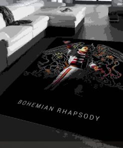 Bohemian Rhapsody Area Rug Movie Rug, Gift For Fan Rug Home Decor Floor Decor
