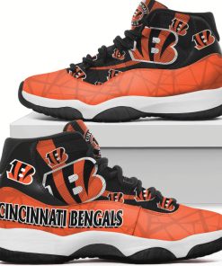 Cincinnati Bengals Logo New Air Jordan 11 XI Sneakers Shoes PK248