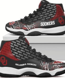 Custom Name Oklahoma Sooners New Air Jordan 11 XI Sneakers Shoes PK281