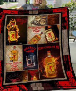 Fireball Stay Close To Me Quilt Blanket