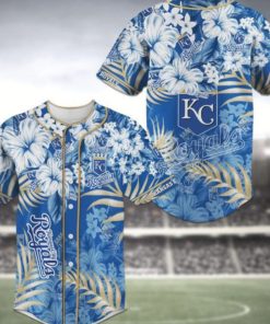 Kansas City Royals Mlb Baseball Jersey Shirt Flower 04