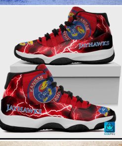 Kansas Jayhawks Custom Name Air Jordan 11 Shoes Sneakers For Mens Womens Personalized Gifts For NCAA Fans