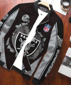 Las Vegas Raiders Bomber Jacket Jacket For This Season Gift For Sport Loverss