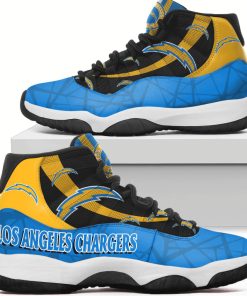 Los Angeles Chargers Logo New Air Jordan 11 XI Sneakers Shoes PK285