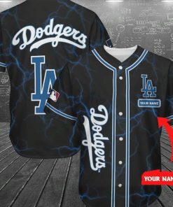 Los Angeles Dodgers Personalized Baseball Jersey 43