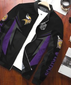 Minnesota Vikings Bomber Jacket Jacket For This Season Gift For Sport Lovers