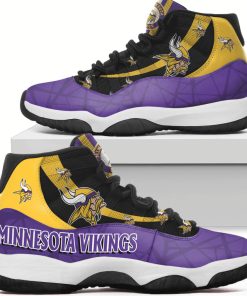 Minnesota Vikings Logo New Air Jordan 11 XI Sneakers Shoes PK236