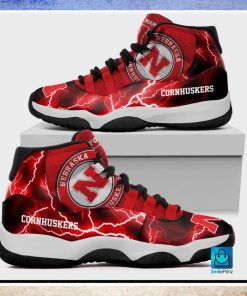 Nebraska Cornhuskers Custom Name Air Jordan 11 Shoes Sneakers For Mens Womens Personalized Gifts For NCAA Fans