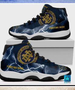 Notre Dame Fighting Irish Custom Name Air Jordan 11 Shoes Sneakers For Mens Womens Personalized Gifts For NCAA Fans
