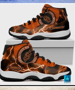 Oklahoma State Cowboys Custom Name Air Jordan 11 Shoes Sneakers For Mens Womens Personalized Gifts For NCAA Fans