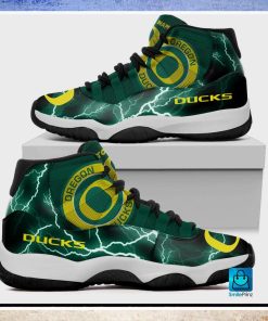 Oregon Ducks Custom Name Air Jordan 11 Shoes Sneakers For Mens Womens Personalized Gifts For NCAA Fans