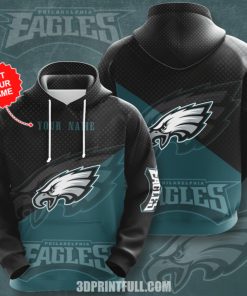 Personalized Philadelphia Eagles PE Hoodie 3D