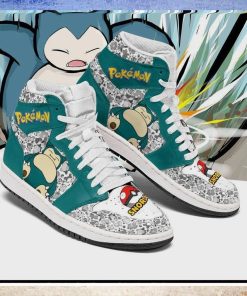 Snorlax Sneakers Custom Anime Pokemon Shoes
