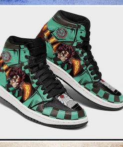 Tanjiro Bloody Rage Sneakers Custom Demon Slayer Anime Shoes