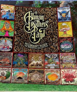 The Allman Brothers Band Midnight Rider Quilt Blanket