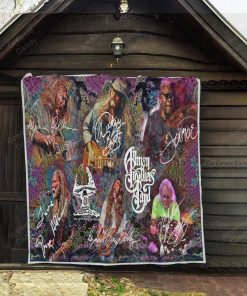 The Allman Brothers Band Quilt Blanket With Signatures