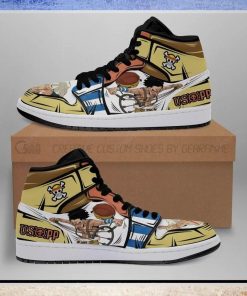 The Sniper Usopp Sneakers Custom Anime One Piece Shoes