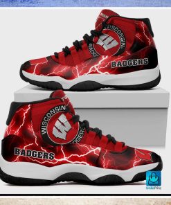 Wisconsin Badgers Custom Name Air Jordan 11 Shoes Sneakers For Mens Womens Personalized Gifts For NCAA Fans