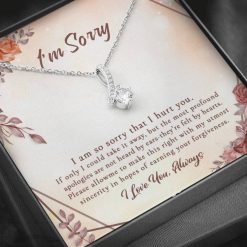 Alluring Beauty Apology Necklace Gift To Say Sorry