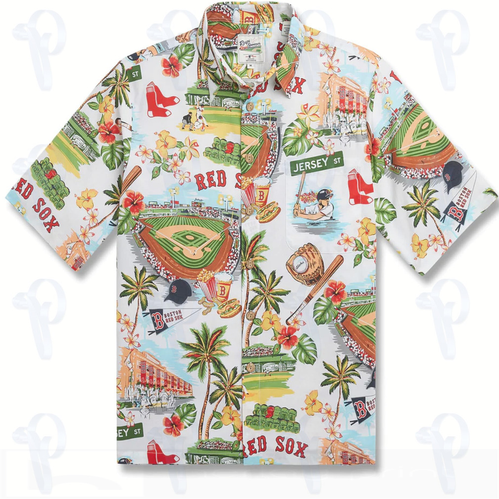 Boston Red Sox All Over Printed Hawaiian Shirt 054