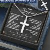 Boyfriend Christian Cross Necklace From Girlfriend Graduation Gift