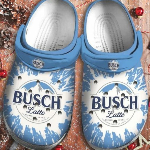 Busch Latte Clog Crocs Crocband Shoes, Men, Women, Model