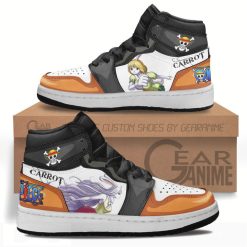 Carrot Kids Sneakers Custom One Piece Herlayprint Kids Shoes for Otaku