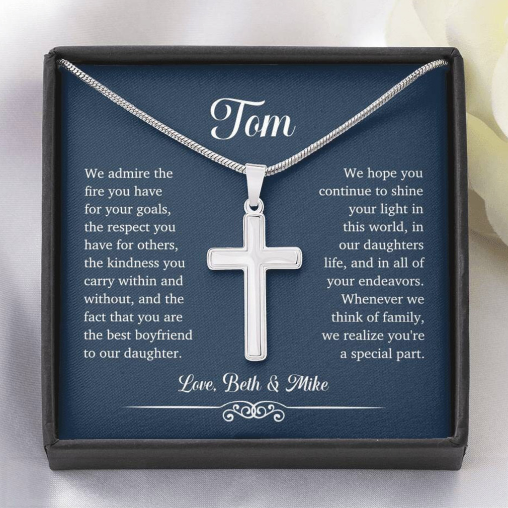 Cross Necklace Graduation Gift For Boyfriend