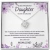 Daughter Graduation Necklace From Mom And Dad Heartfelt Message Card 2022