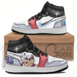 Edward Newgate Kids Sneakers Custom One Piece Herlayprint Kids Shoes for Otaku