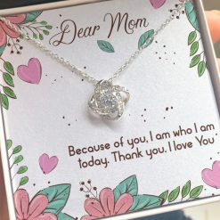 Mom Birthday Gift Dear Mothers Day Necklace