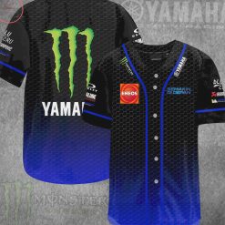 Monster X Yamaha Racing Baseball Jersey