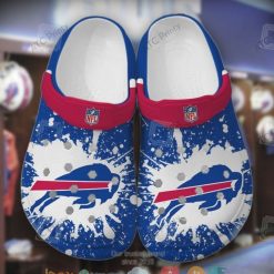 NFL Buffalo Bills Logo blue Crocband Clogs