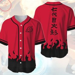 Naruto Akatsuki Red Baseball Jersey
