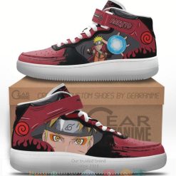 Naruto Uzumaki Sage Mode Anime High Air Force Shoes