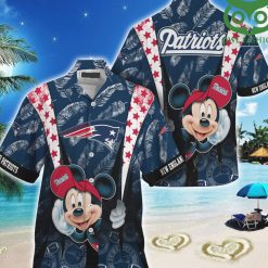 New England Patriots Mickey Hawaiian Shirt