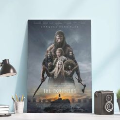 The Northman Movie Conquer Your Fate Official Poster Canvas