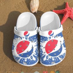 Pepsi Blue Crocband Clogs