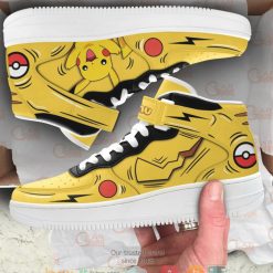 Pikachu Pokemon Anime High Air Force Sneaker